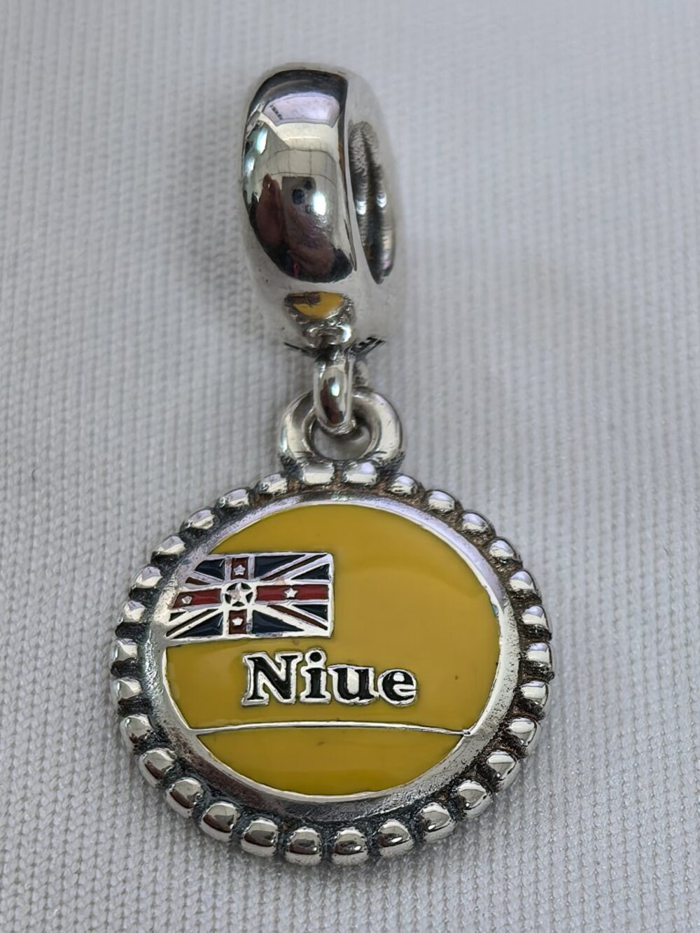 Pandora Niue Exclusive Dangle Charm Pendant, S925 Silver Jewelry